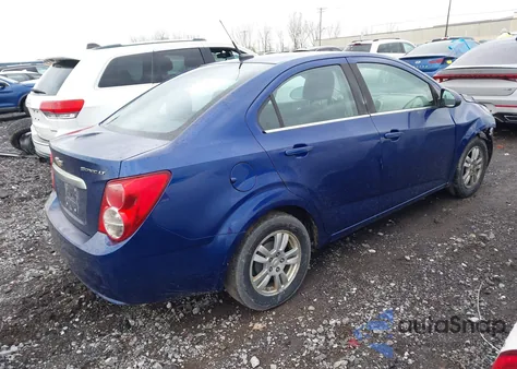 2012 Chevrolet Sonic 1Lt из США, поврежденный, VIN 1G1JD5SH0C4192485